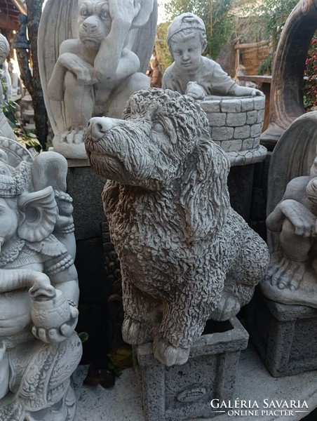Rare and beautiful spaniel dog statue can also be used as a frost-resistant artificial stone garden grave memorial