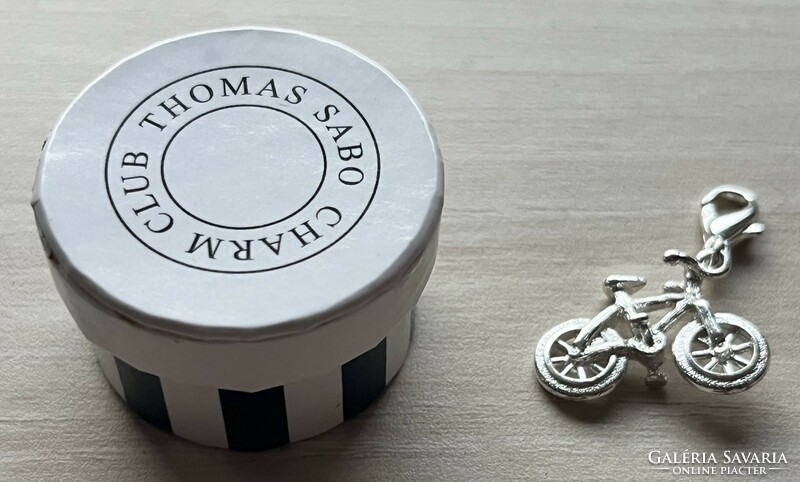 Thomas Sabo ezüst charm, kerékpár