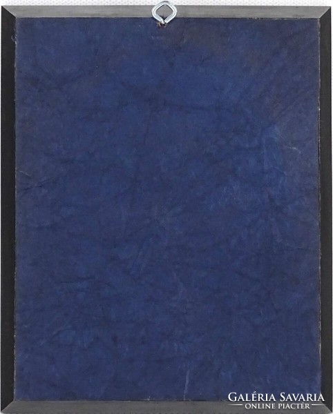 1O950 antique Biedermeier silk painting
