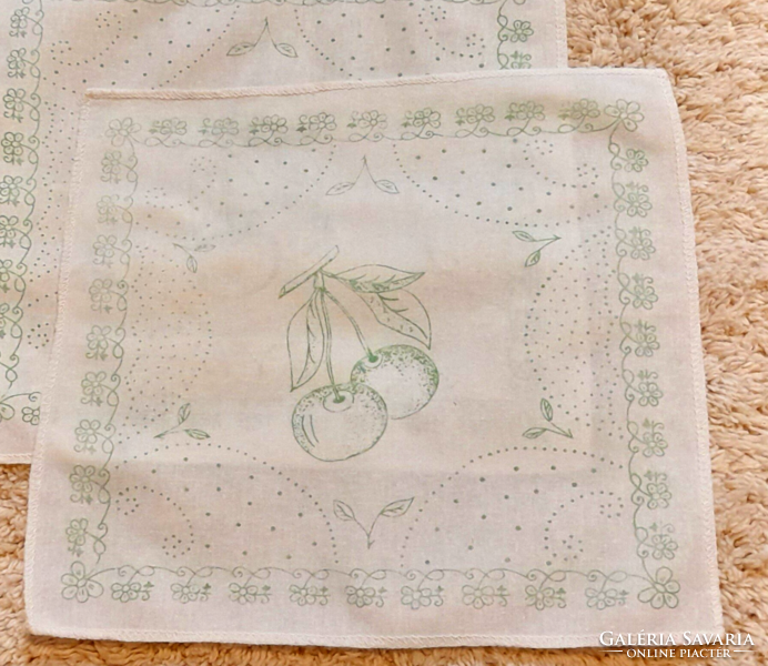 Retro textile children's handkerchief