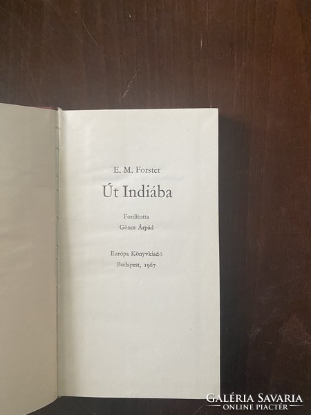 E. M. Forster: Út Indiába