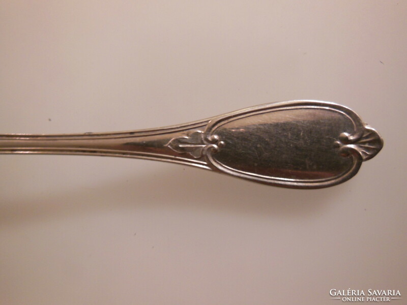 Cutlery - marked - silver plated - teaspoon - 15 x 3 cm - old - German - flawless
