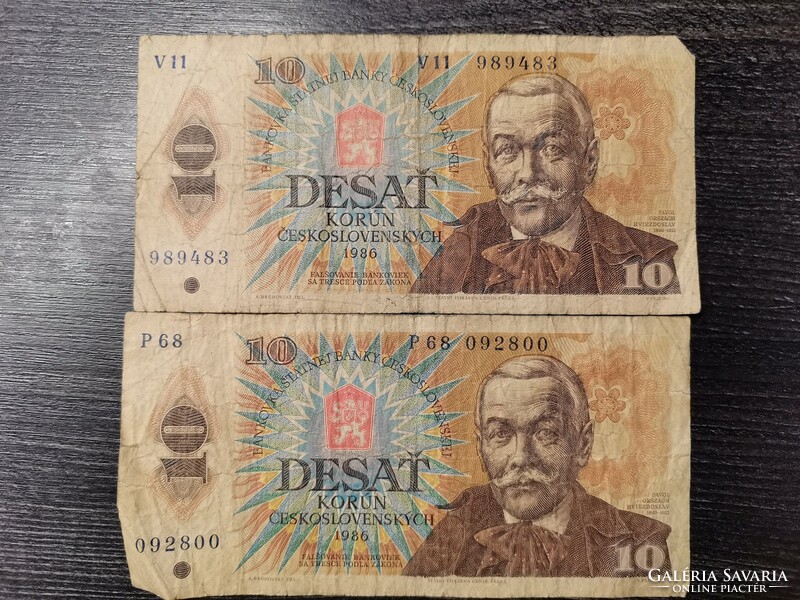 20 korona 1986 F 2db