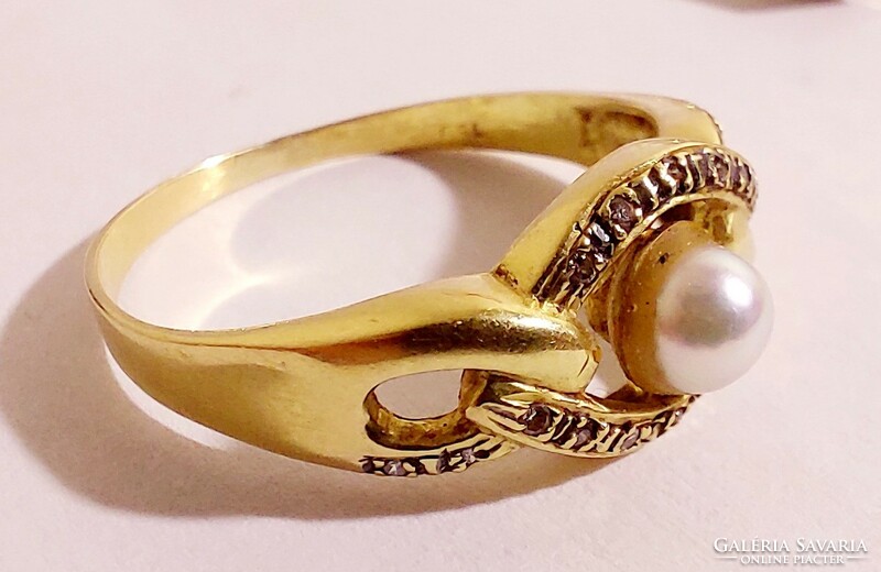 18K gold ring (160)