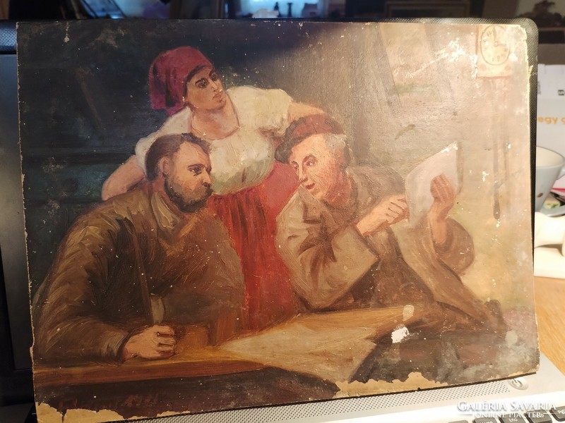 Oil painting - 1921 marked