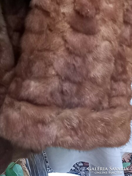 Midcentury/retro/vintage women's jacket luxury category women's mink fur coat