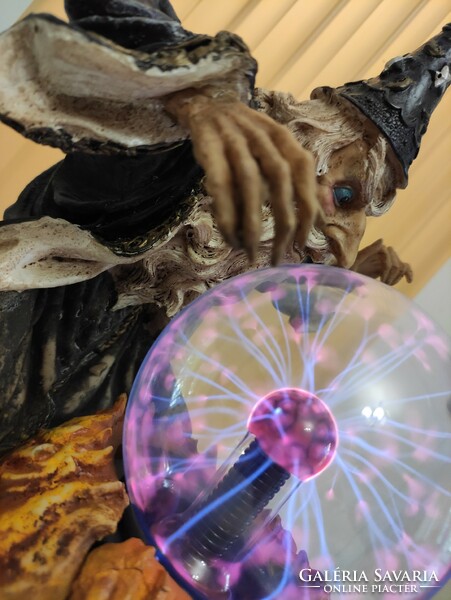 The wizard's sphere plasma lamp - Tesla sphere with multifunctional special decorative light + video
