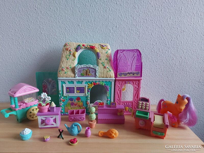 My little pony vintage house shop flower shop my little pony pony