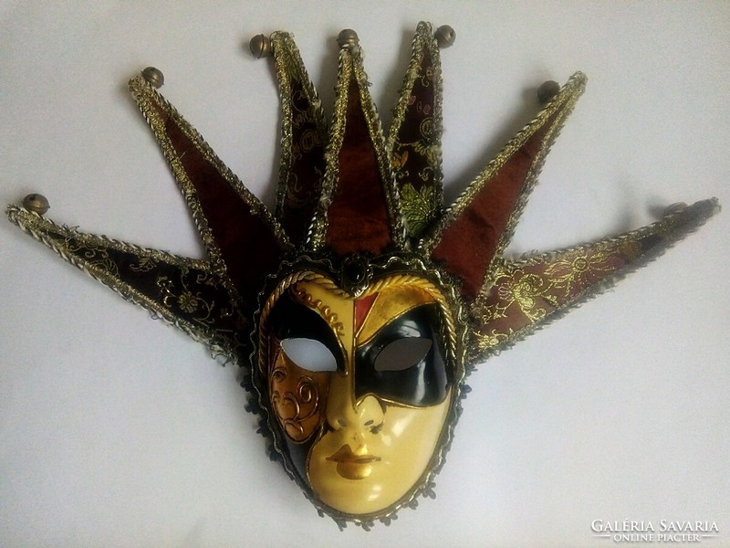 'Jolly di Venezia' eredeti velencei maszk Maschera 1980-es évek