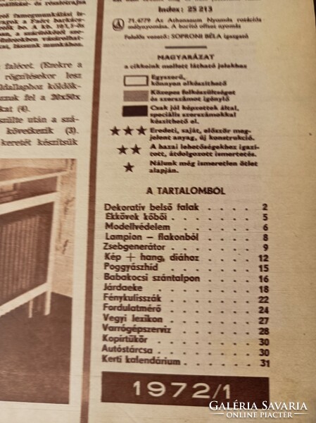 1972 / JANUÁR EZERMESTER/ SZÜLETÈSNAPRA/KARÀCSONYRA.