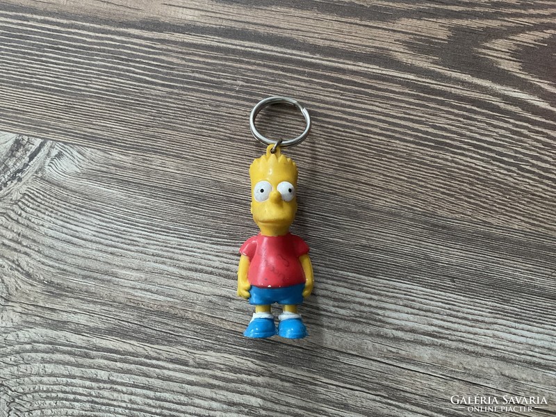 Retro tobacconist bart simpson keychain collection