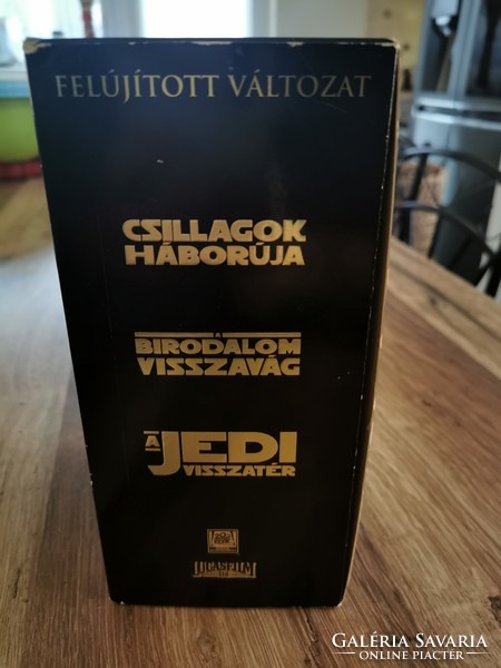 Star wars trilogy vhs