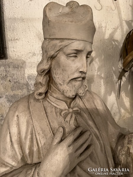 Saint John of Nepomuk plaster statue 125 cm!