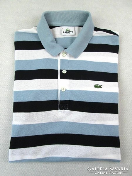 Original Lacoste (s) elegant short-sleeved men's collared T-shirt