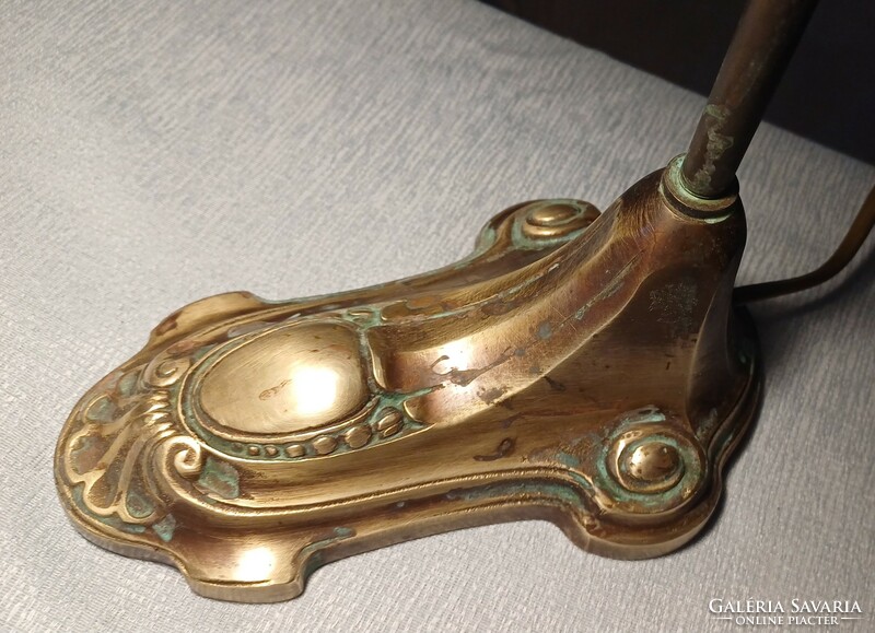 Art Nouveau copper table lamp bedside lamp desk lamp