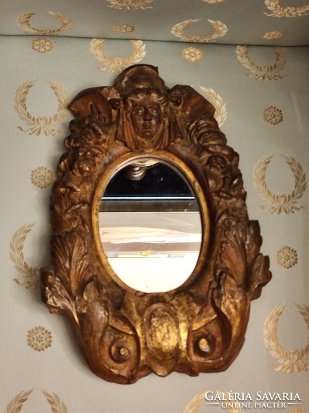 Old small mirror