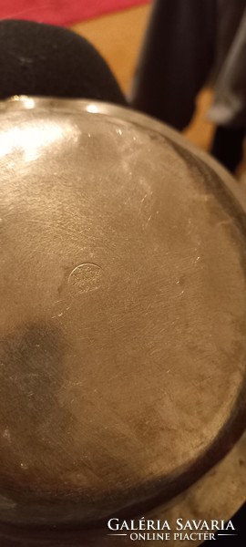 Art Nouveau pewter bowl - marked -