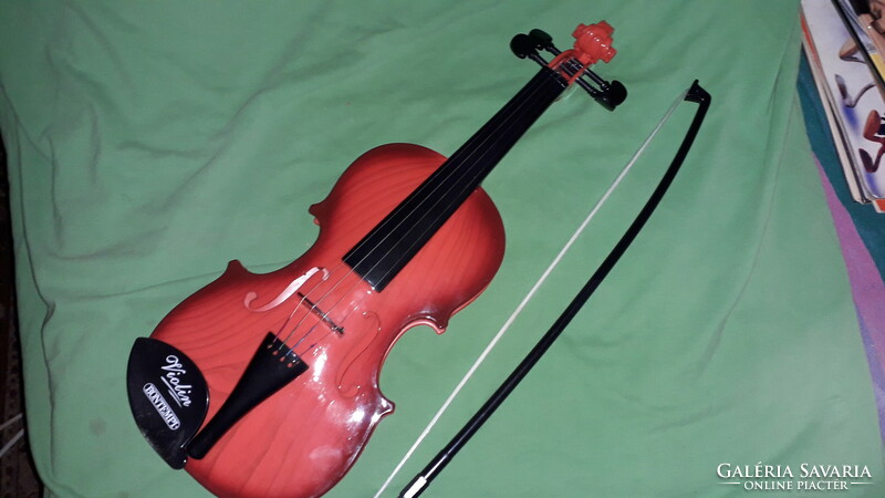Minőségi Bontempi Music Academy - Klasszikus JÁTÉK hegedű - 49 cm játszatlan a képek szerint