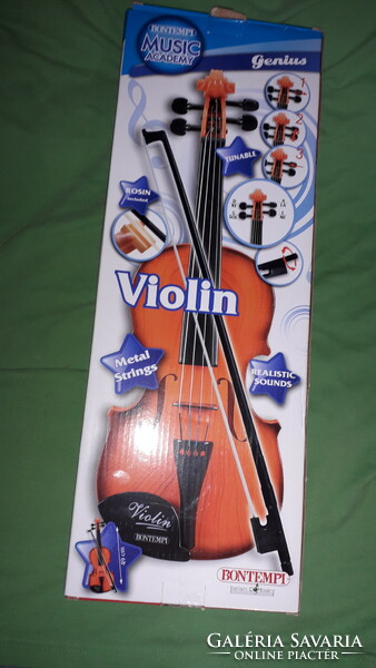 Quality bontempi music academy - classical toy violin - 49 cm unplayed according to the pictures