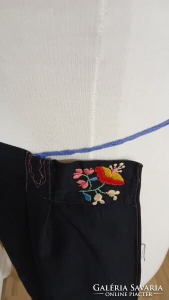Linen apron, skirt overlay
