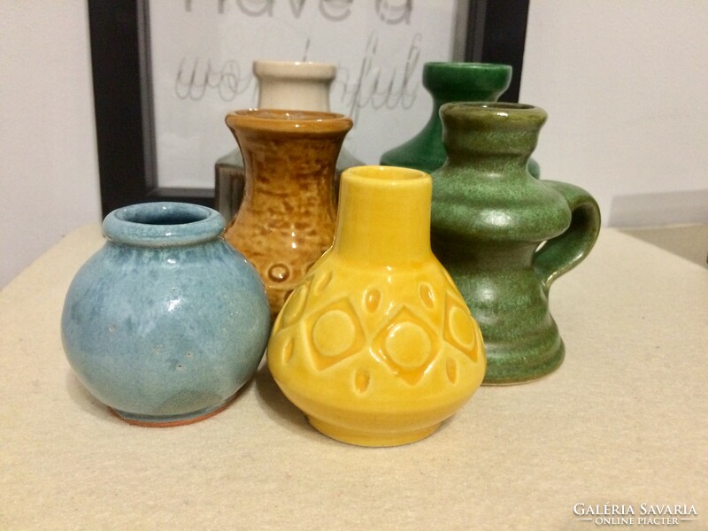 Kerámia váza-kisméretű-több darab