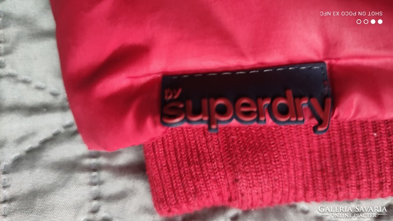 Vintage Superdry kapucnis dzseki L méret jelzett eredeti kabát akciós áron