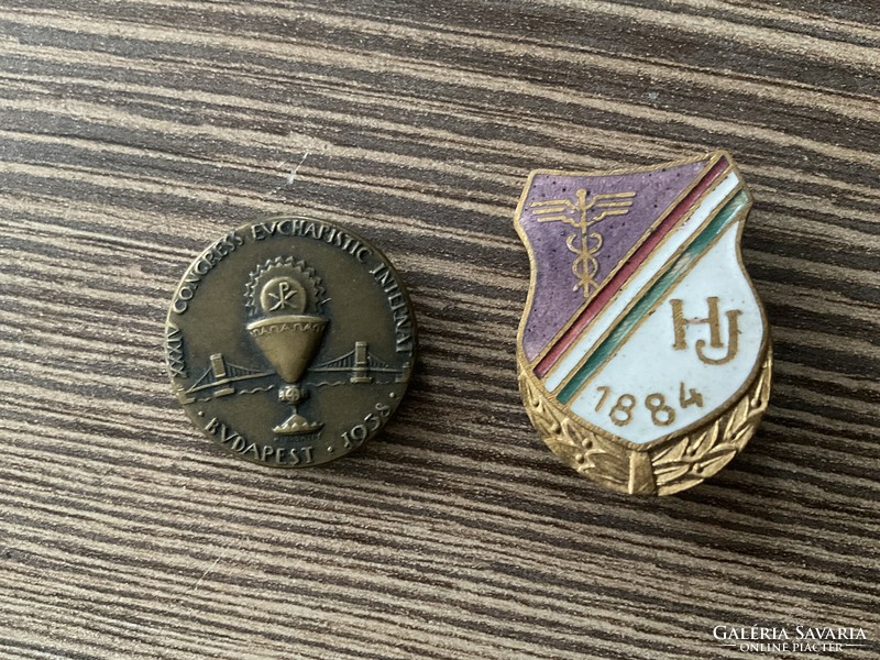 2 pcs. Retro antique badge badge collection price in one