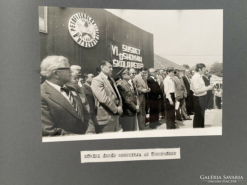 Petőfi schools vi. Meeting 1978 Szilágy (Yugoslavia)