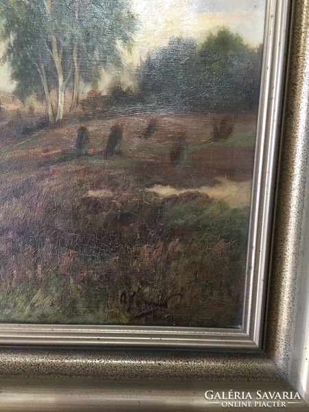 Arthur Ahrens oil painting