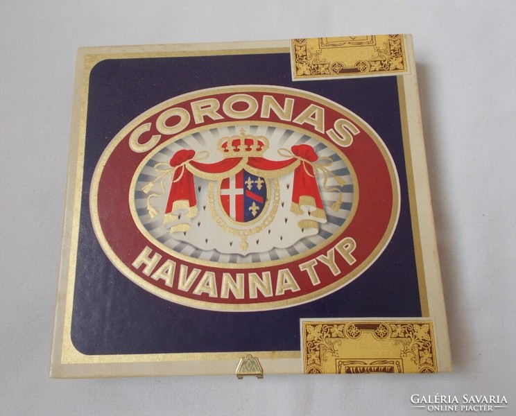 Wooden cigar box (coronas Havana type)