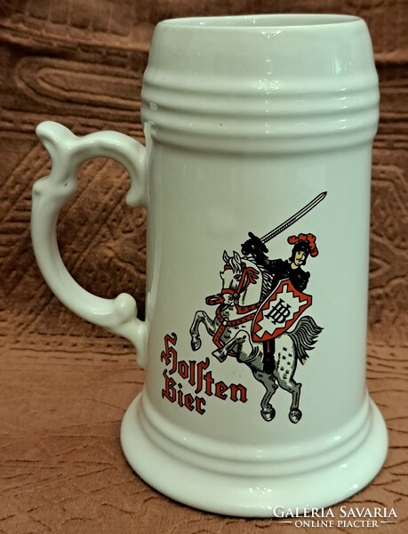 Knight ceramic mug, beer mug (4325)