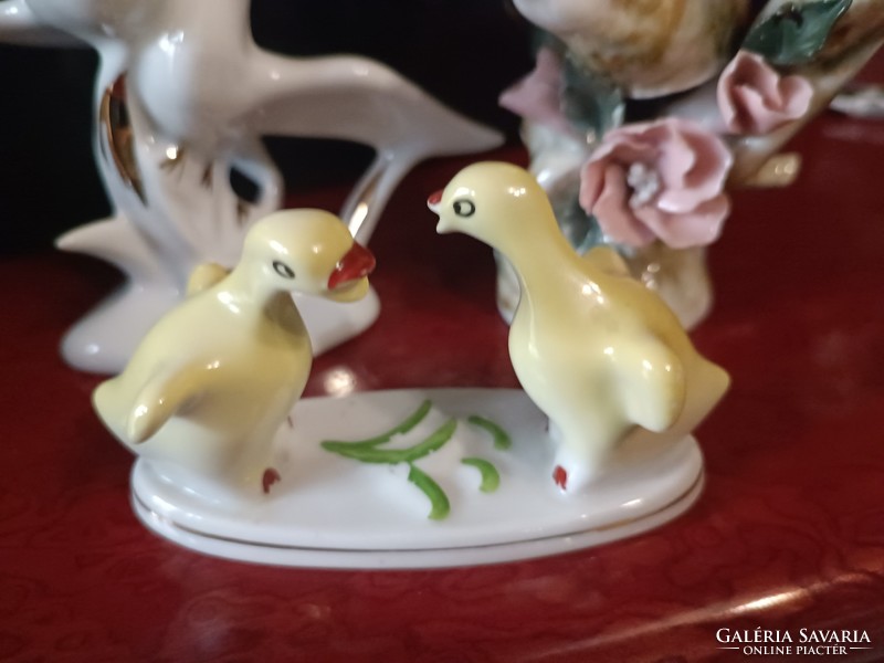 Beautiful porcelain birds