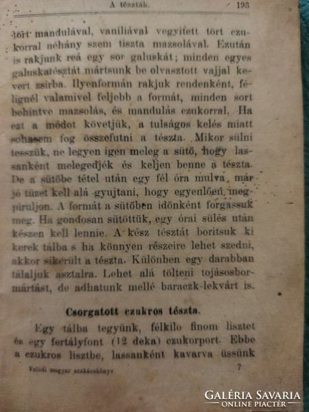 Valódi magyar szakácskönyv (nagymamám padlásáról)