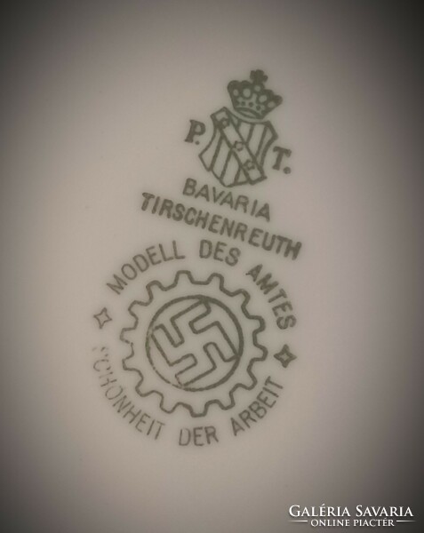 DAF második világháborús német munkafront porcelán