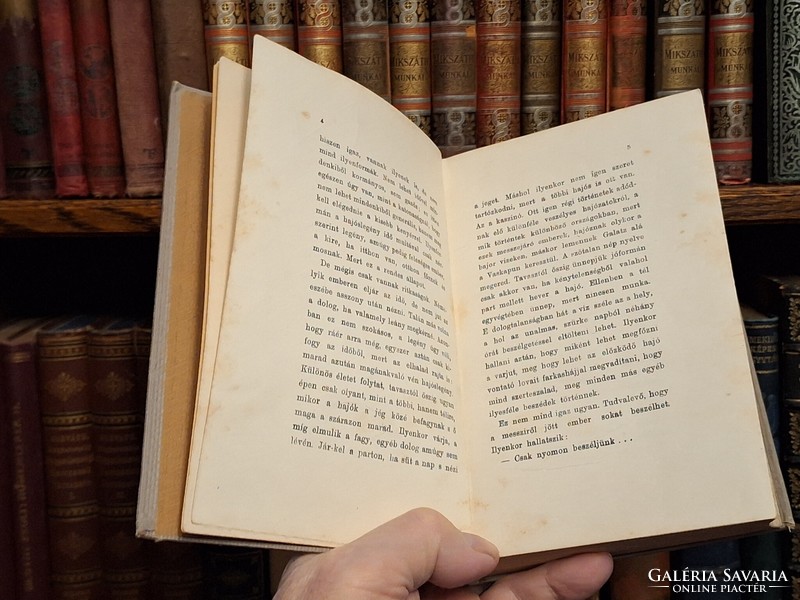 1911 White books---istván törmkeny: don't let the bird go-jugendstil binding!!-Collectors!!!