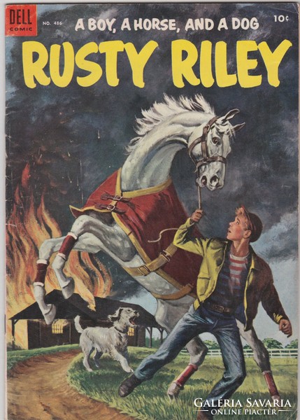 Rusty Riley #486 fine (Aug. 1953) Frank Godwin, golden age