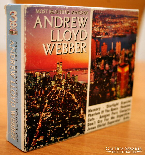 Andrew Lloyd Webber legszebb dalai 3 CD lemez zene