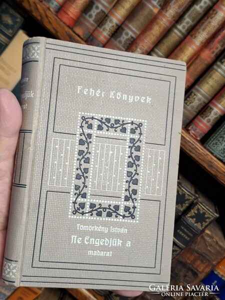 1911 White books---istván törmkeny: don't let the bird go-jugendstil binding!!-Collectors!!!