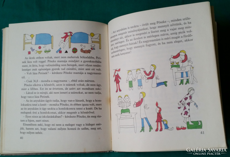 éva Janikovszky: I'm already at school - graphics: réber lászó>children's and youth literature, picture book