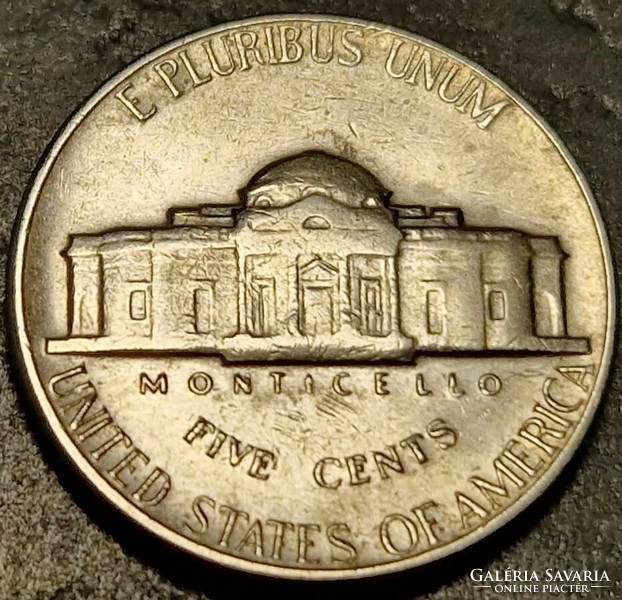 5 Cents, 1970.D., Jefferson nickel