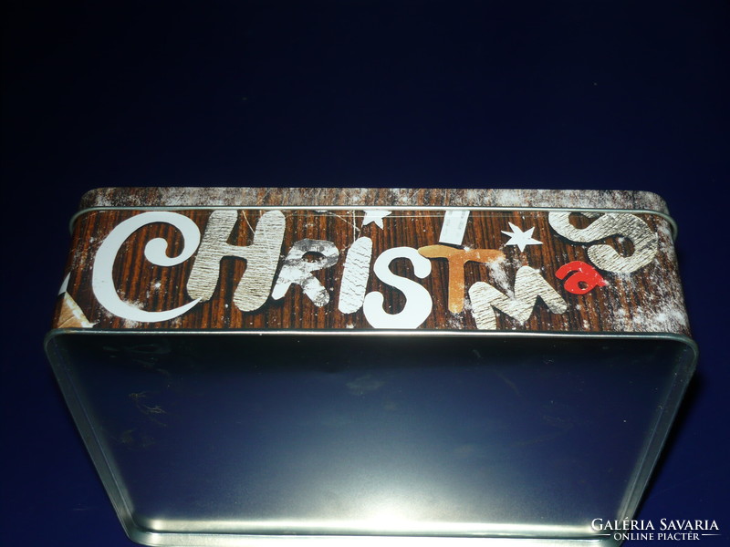 Christmas metal box