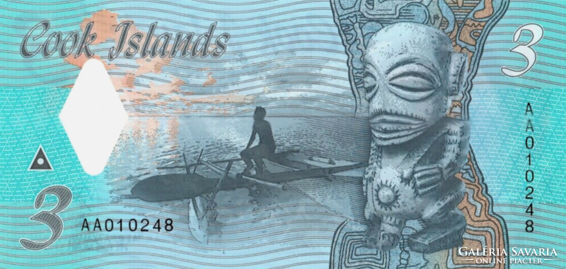 Cook Islands $3 2021 oz