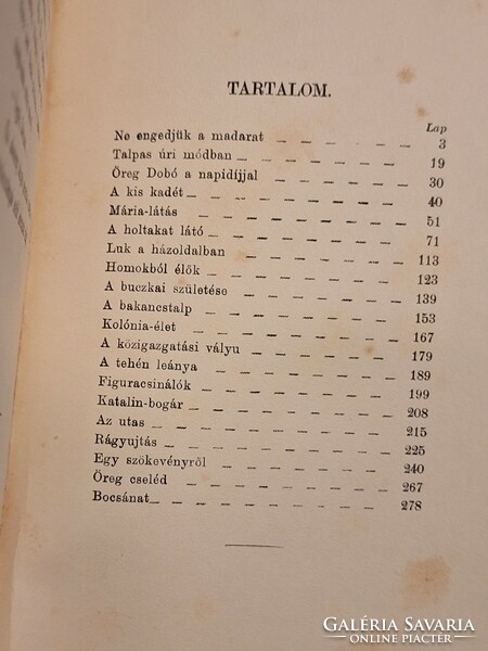 1911 FEHÉR KÖNYVEK---TÖMÖRKÉNY ISTVÁN : NE ENGEDJÜK A MADARAT- JUGENDSTIL KÖTÉS!!-GYŰJTŐI!!!