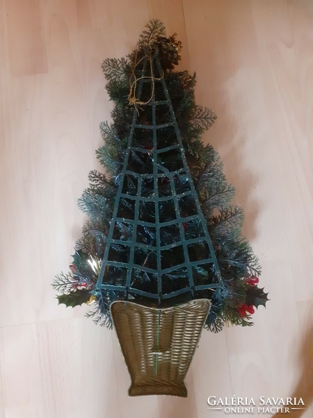 Nagy karácsonyi dísz ,műfenyő. 57 cm