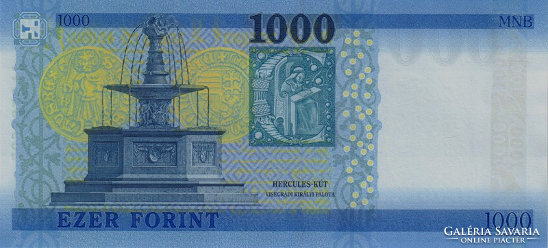1000 forint 2021 UNC