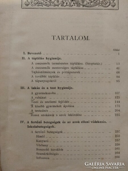 Rare book: dr. Kármán- dr. Bauer: children's hygiene 1899. Edition
