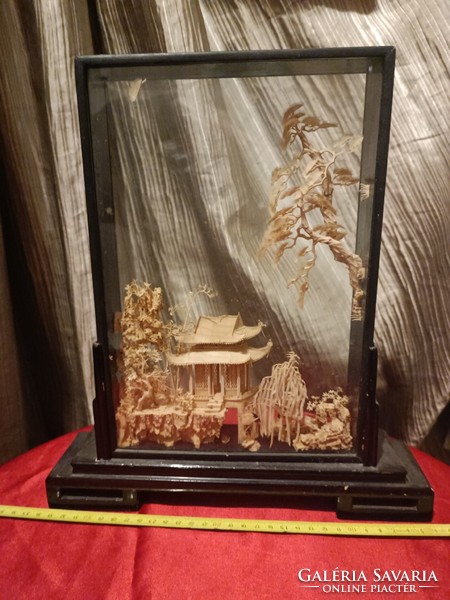 Special vintage Asian diorama