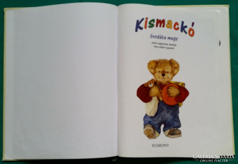 'Jutta langreuter: teddy bear goes to kindergarten > children's and youth literature > picture book