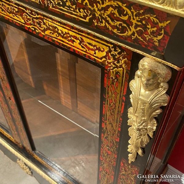 Boulle display cabinet b00314