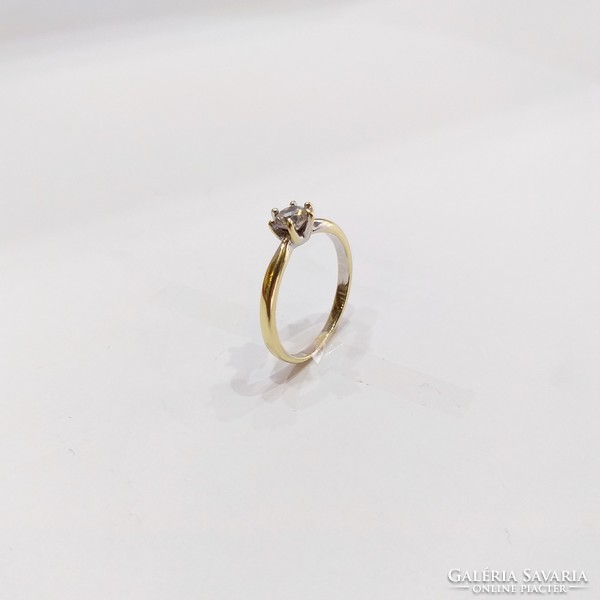 14 Carats, 1.62g. Gold engagement ring (no. 23/62)